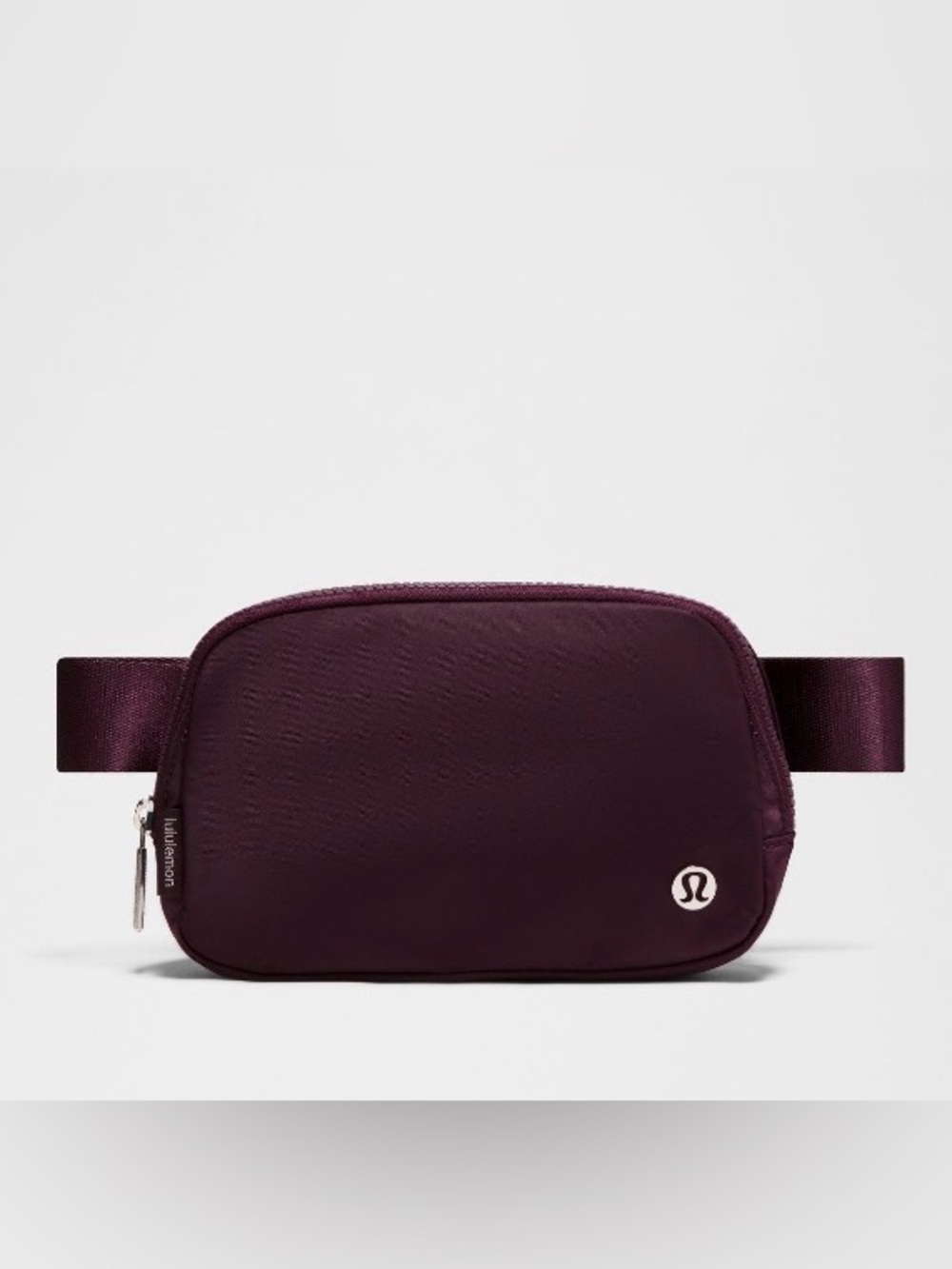 New Lululemon Black Plum Belt Bag 1L